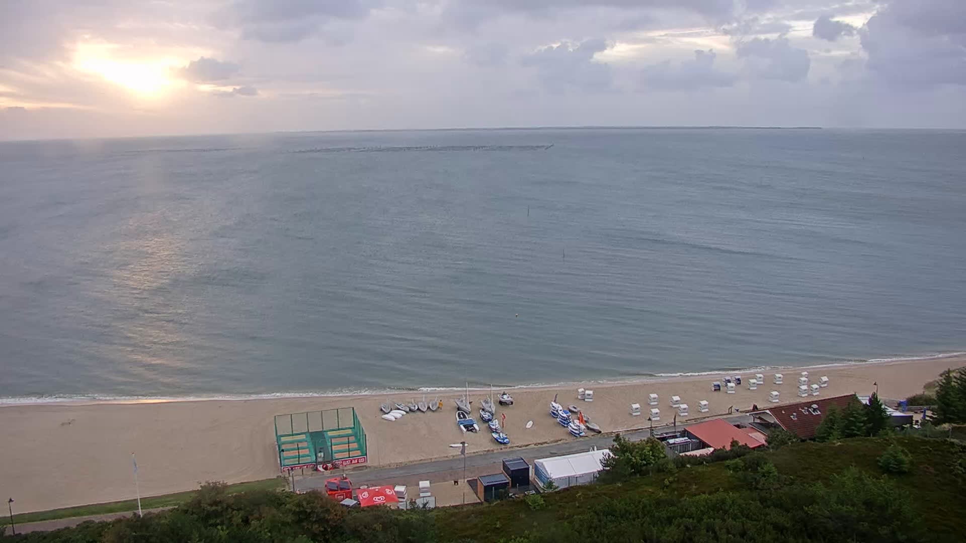 Archiv Foto Webcam Sylt: Hörnum Strand