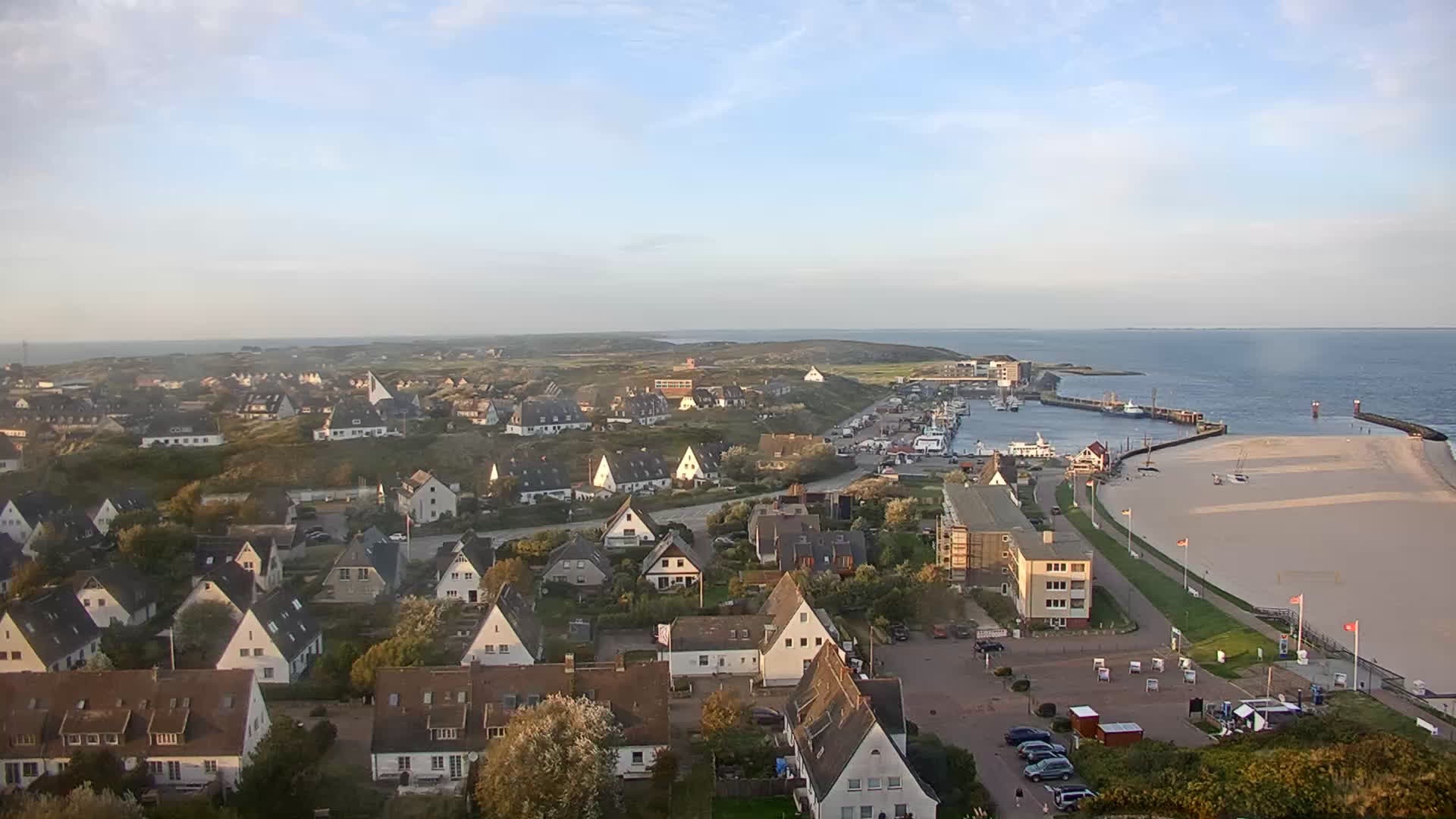 Archived image Webcam Sylt: Hörnum - Beach