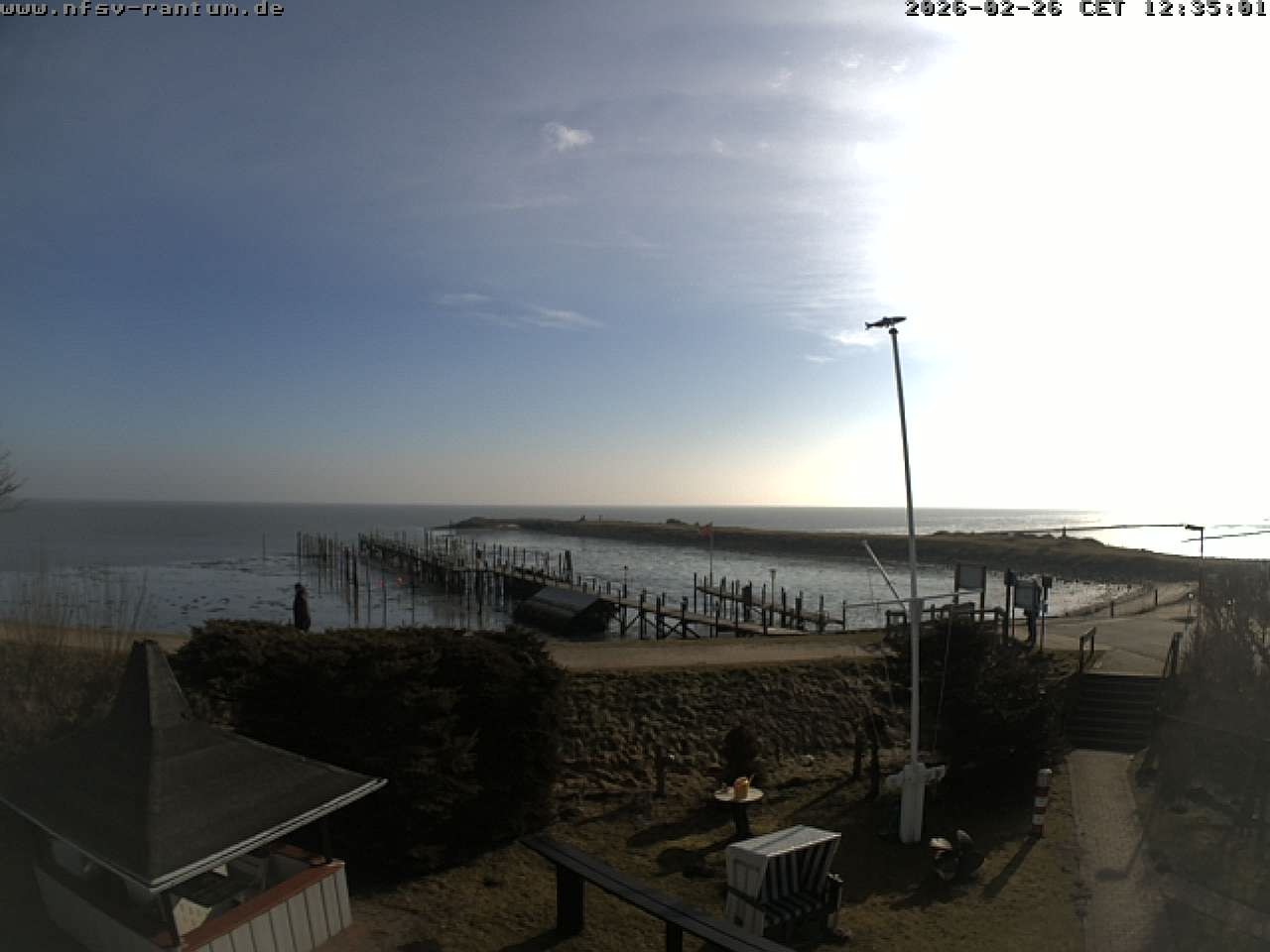 Archived image Webcam Rantum - Mudflats