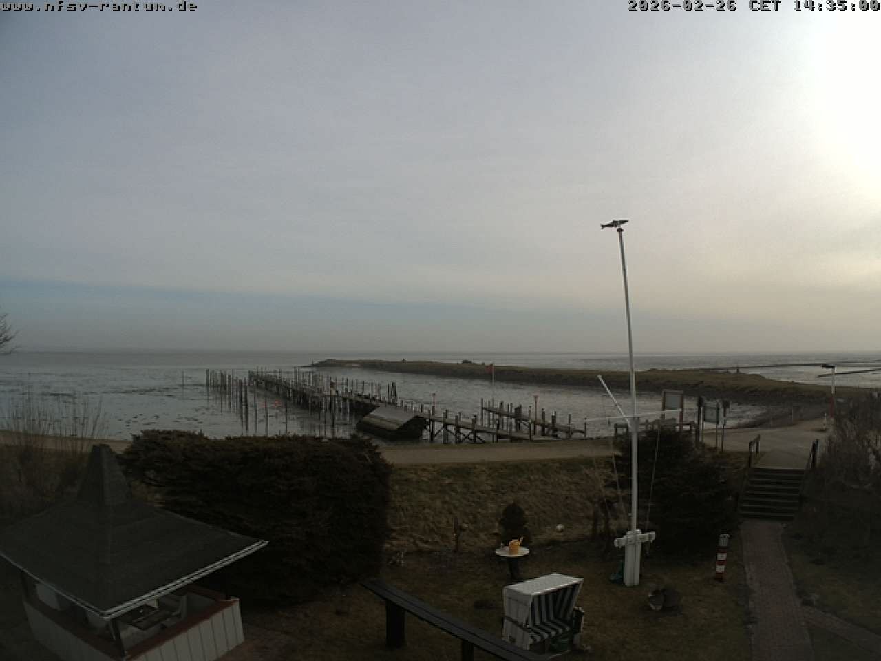 Archived image Webcam Rantum - Mudflats