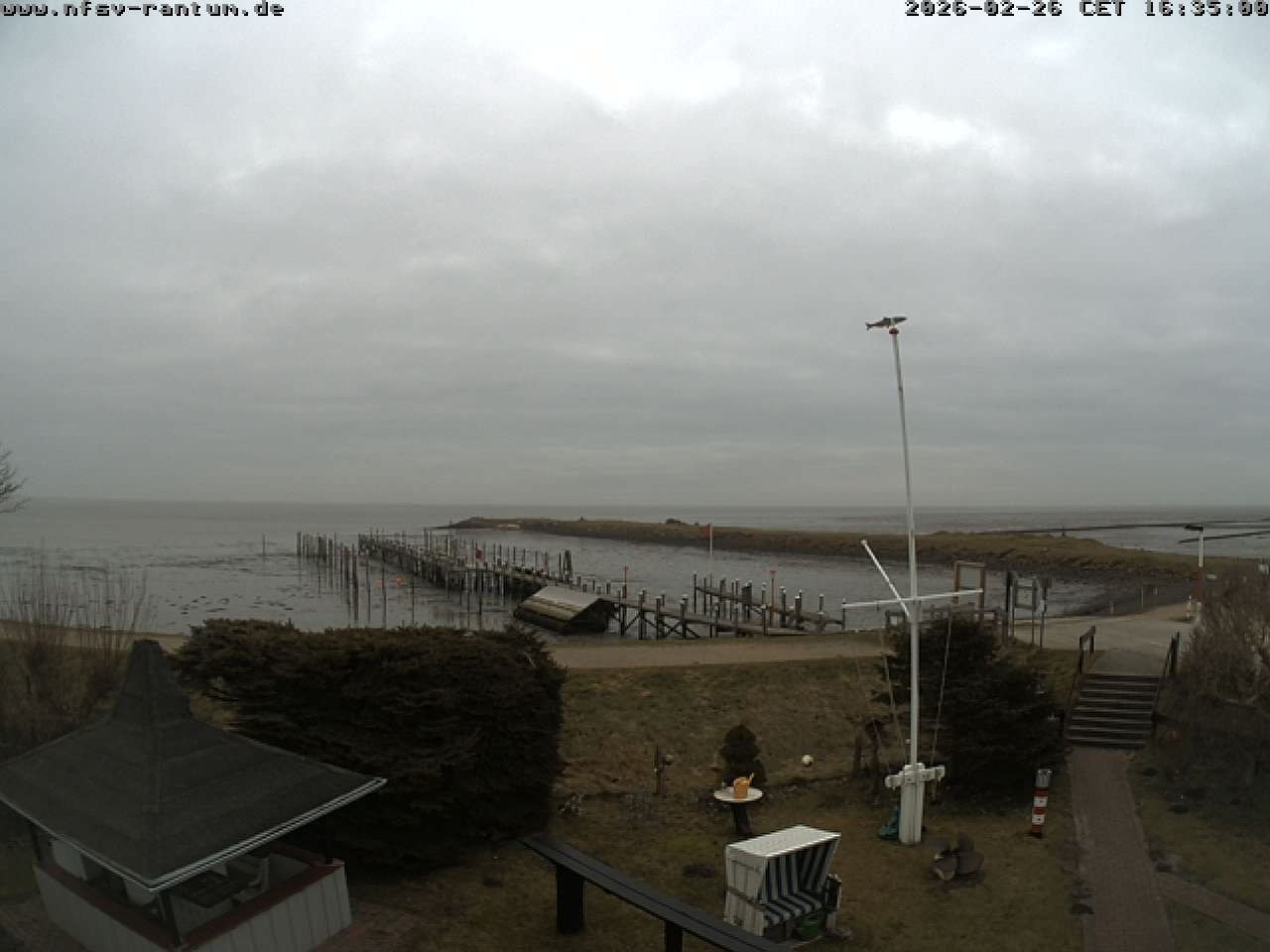 Archived image Webcam Rantum - Mudflats