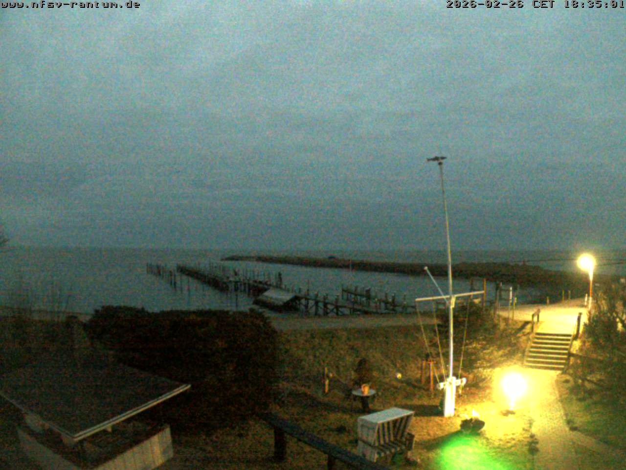 Archived image Webcam Rantum - Mudflats