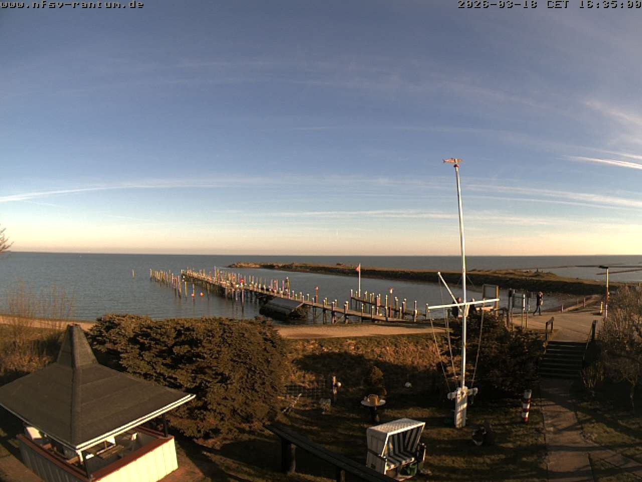 Archived image Webcam Rantum - Mudflats