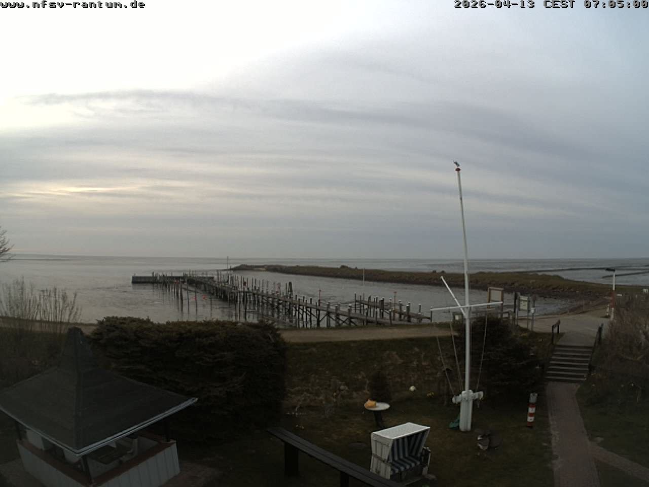 Archived image Webcam Rantum - Mudflats