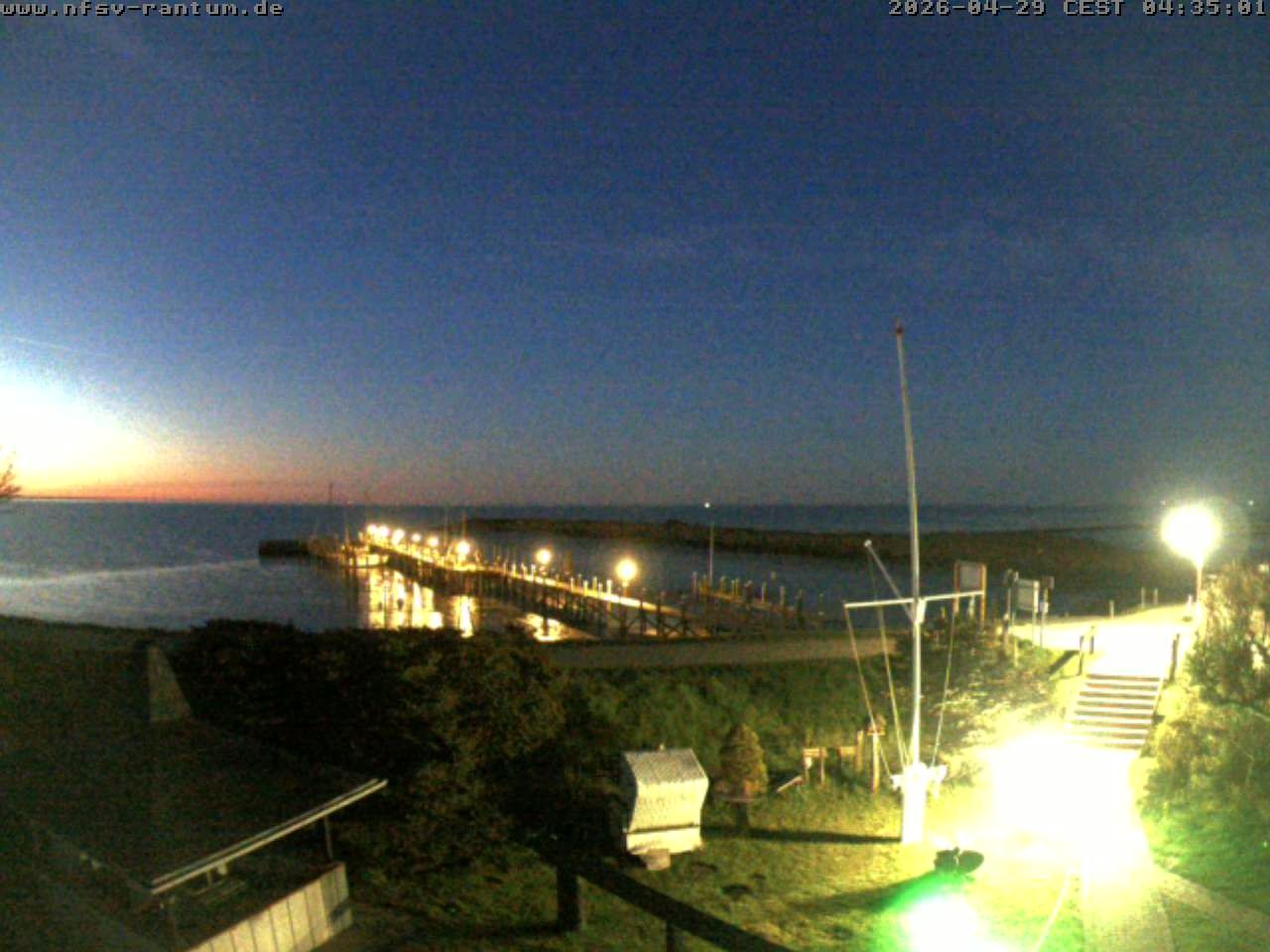 Archived image Webcam Rantum - Mudflats