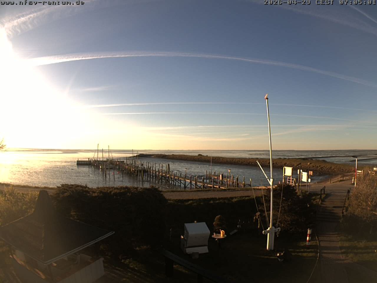 Archived image Webcam Rantum - Mudflats