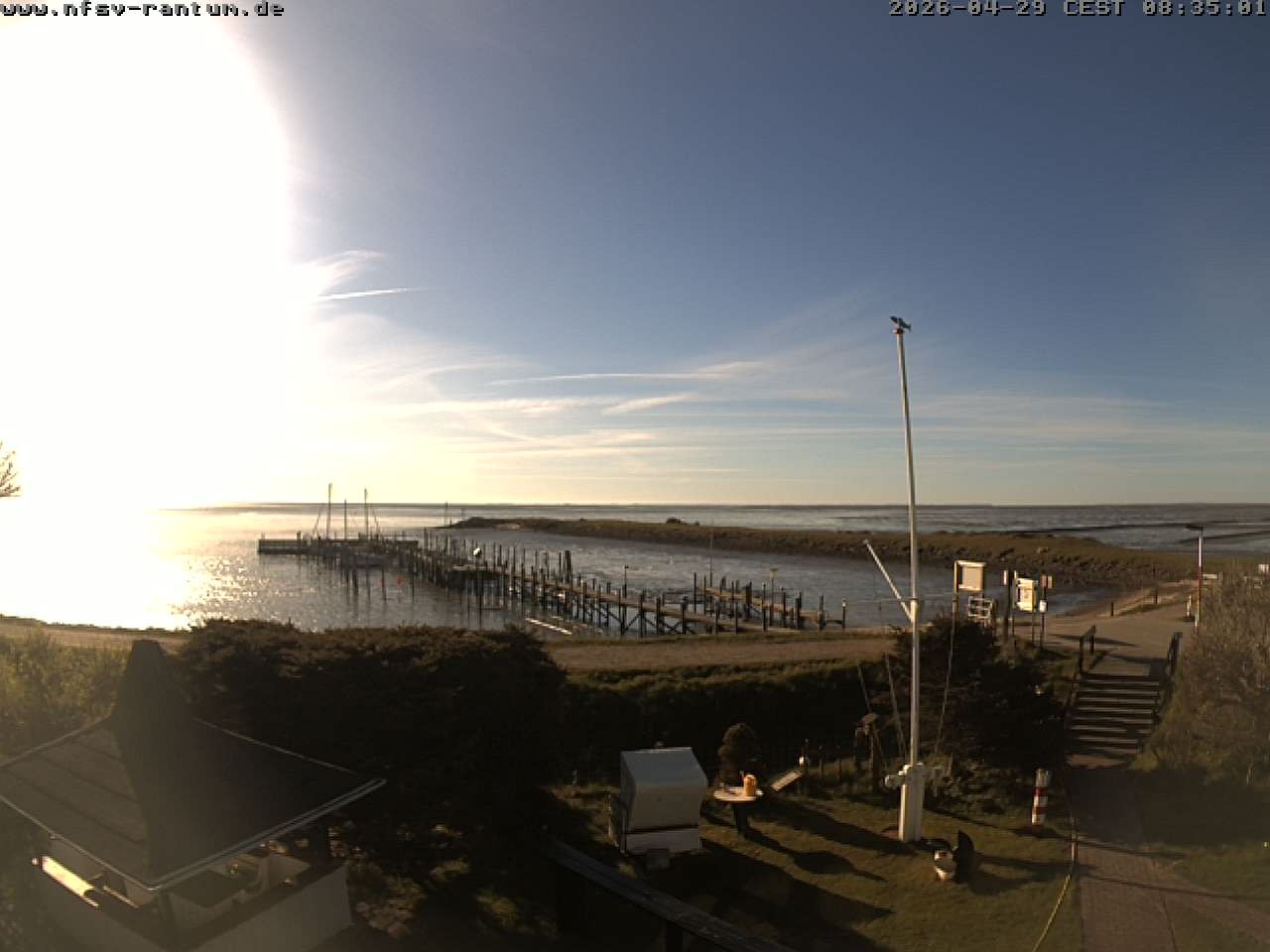 Archived image Webcam Rantum - Mudflats