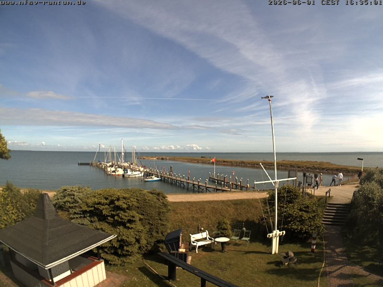 Archiv Foto Webcam Sylt: Rantum Hafen