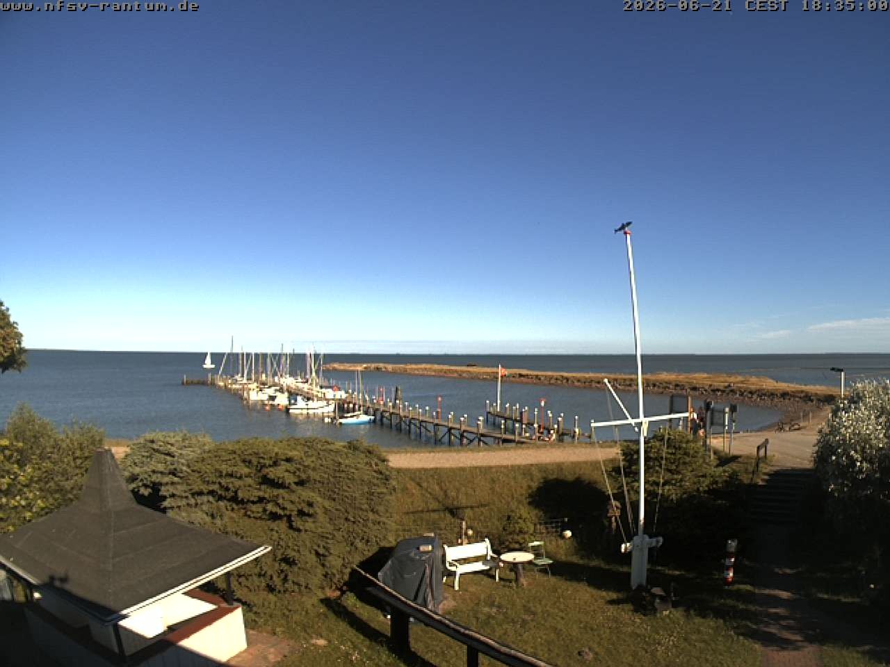 Archiv Foto Webcam Sylt: Rantum Hafen