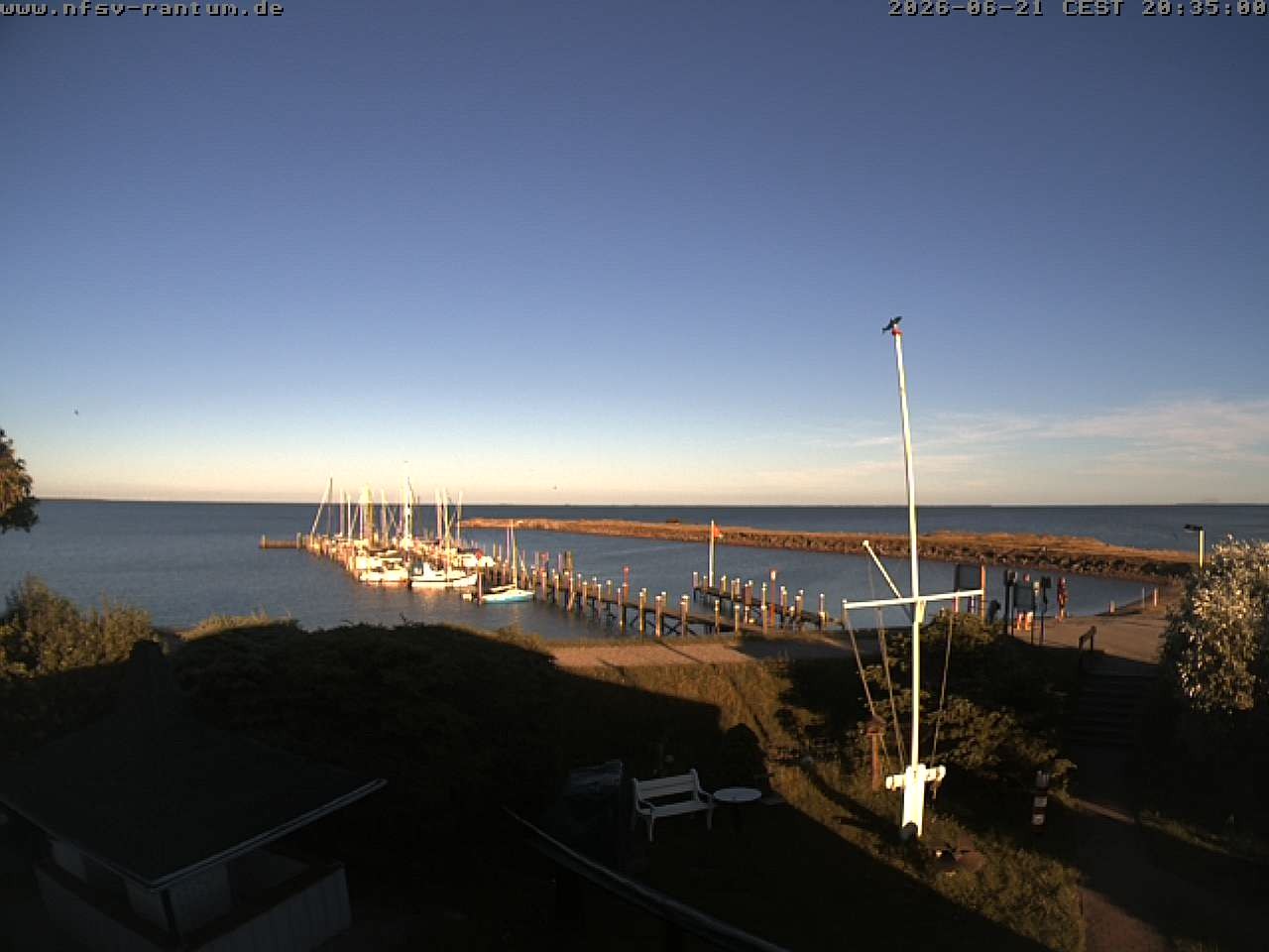 Archiv Foto Webcam Sylt: Rantum Hafen
