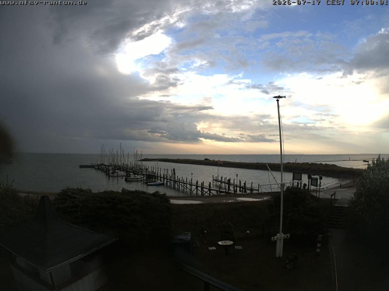 Archived image Webcam Rantum - Mudflats