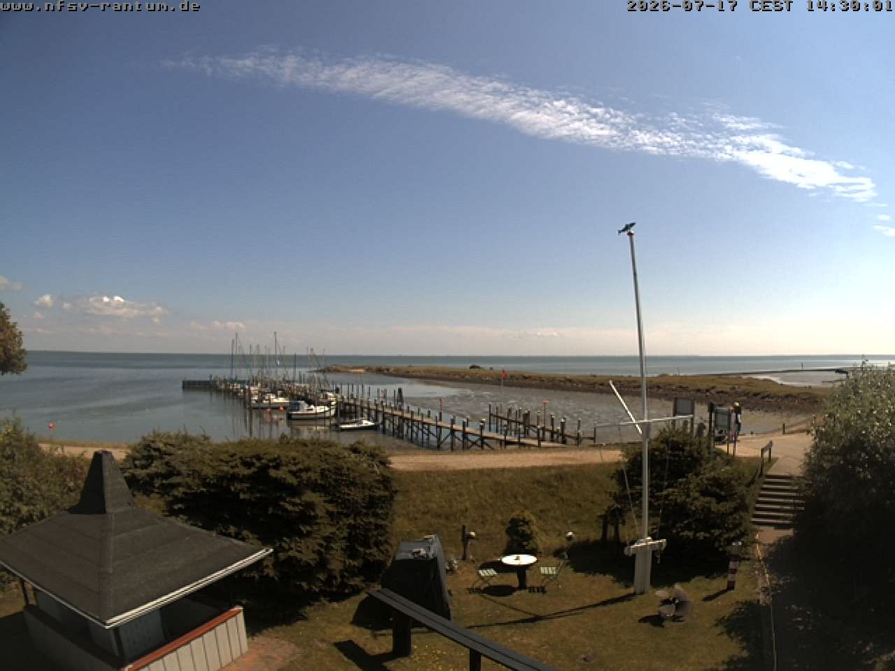 Archived image Webcam Rantum - Mudflats