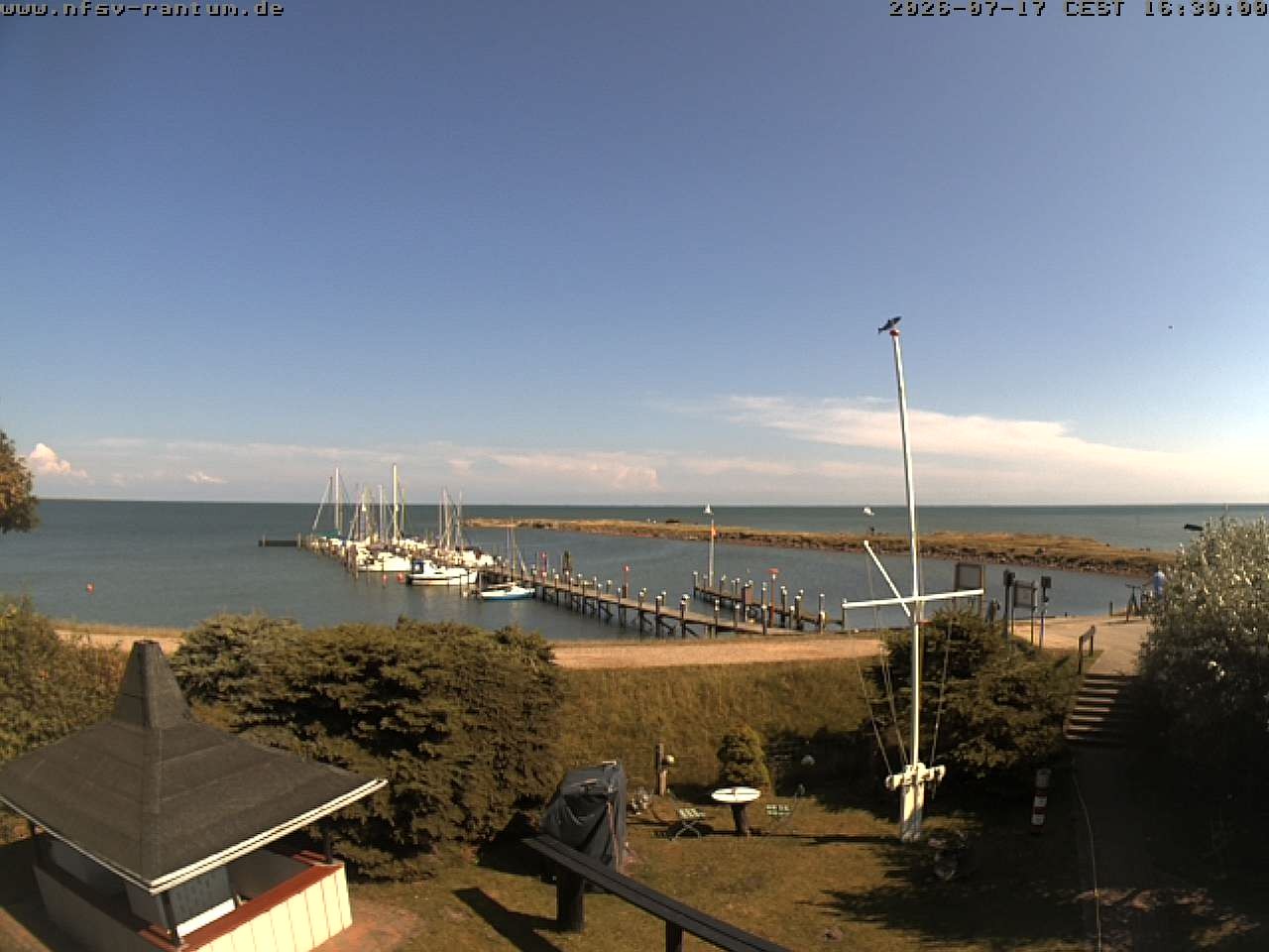 Archived image Webcam Rantum - Mudflats