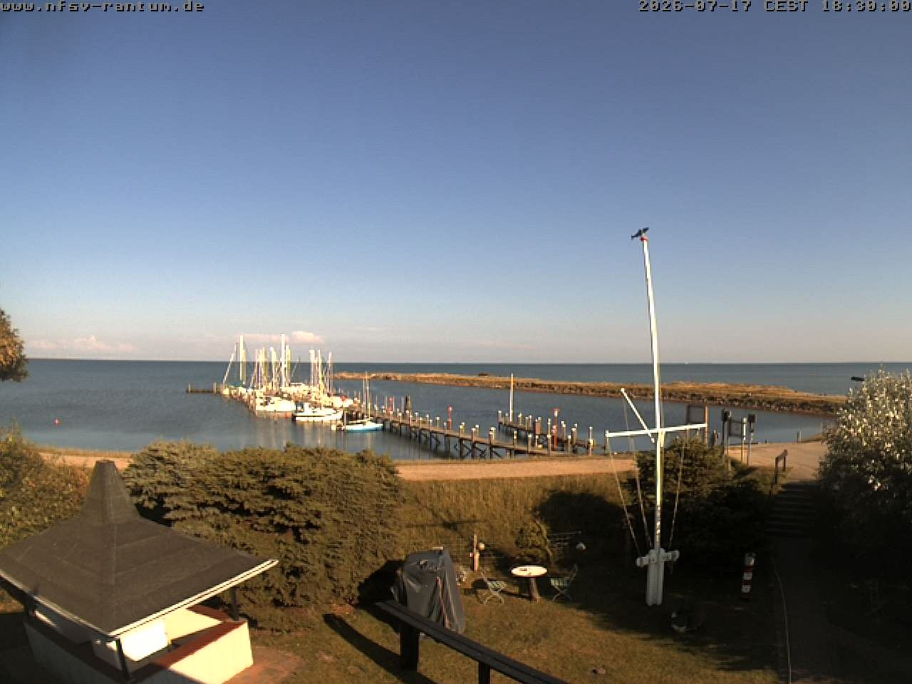 Archived image Webcam Rantum - Mudflats