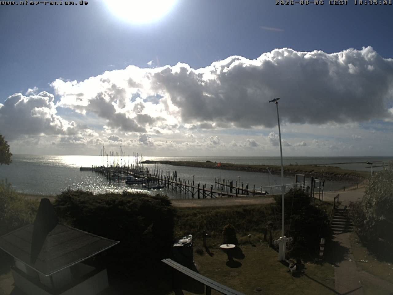 Archived image Webcam Rantum - Mudflats