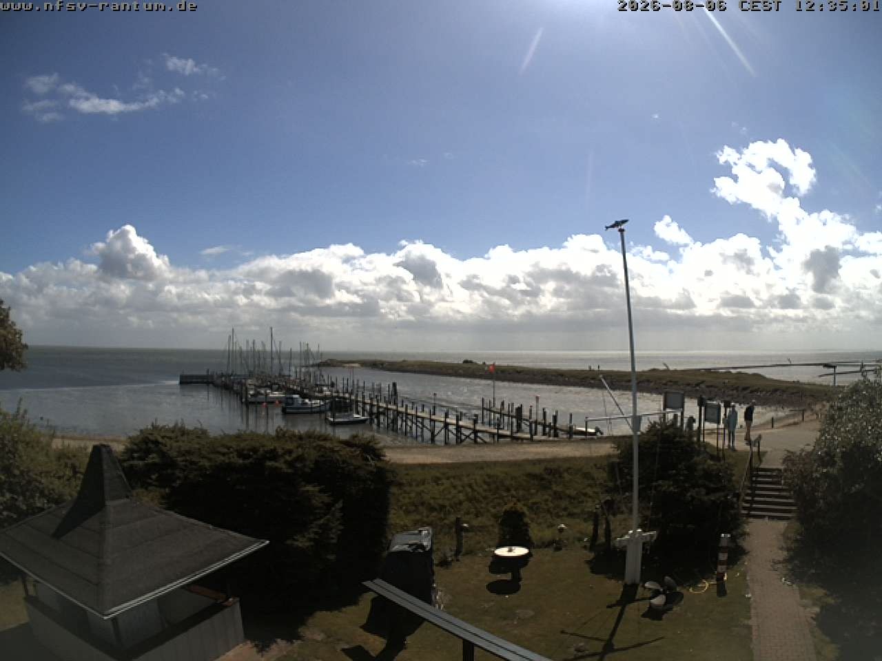 Archived image Webcam Rantum - Mudflats
