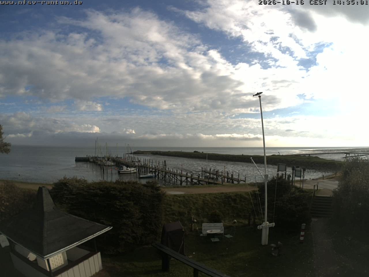 Archived image Webcam Rantum - Mudflats