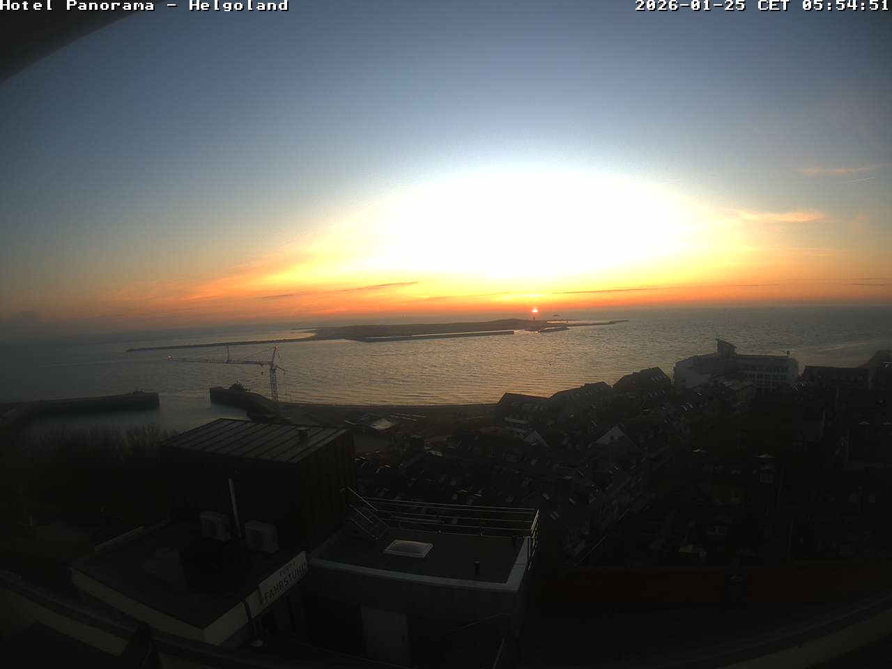 Archiv Foto Webcam Helgoland: Hotel Panorama