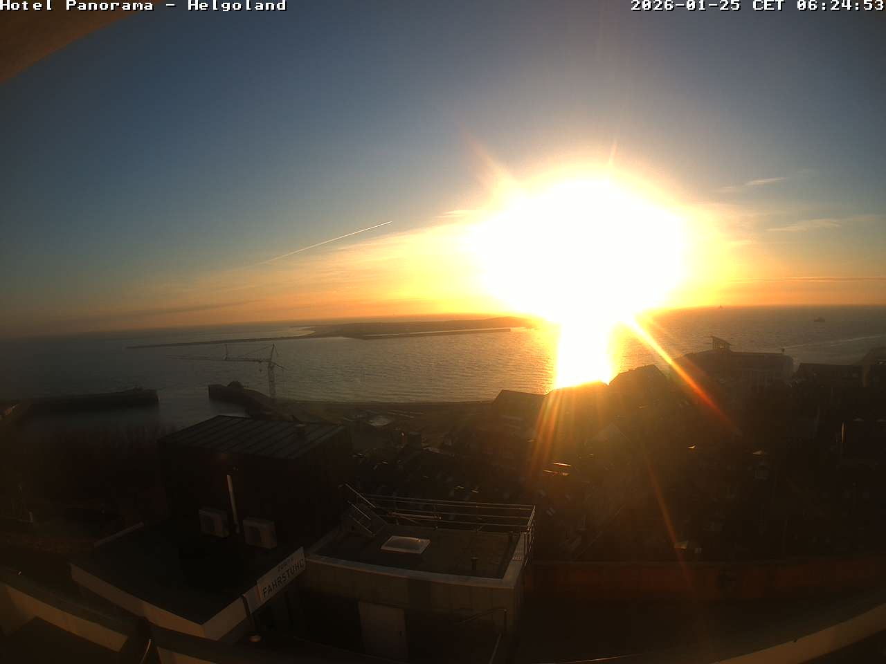 Archiv Foto Webcam Helgoland: Hotel Panorama