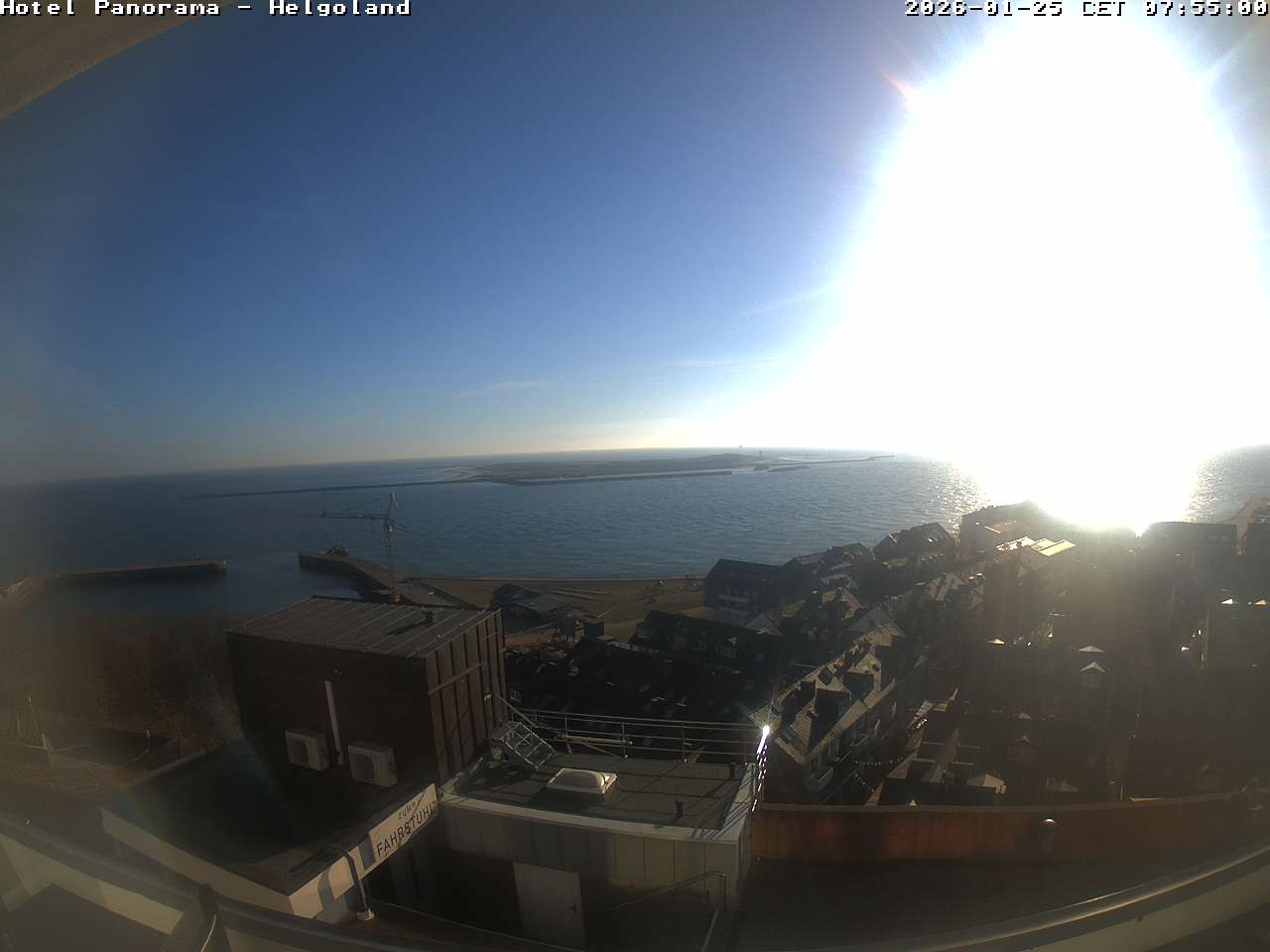 Archiv Foto Webcam Helgoland: Hotel Panorama
