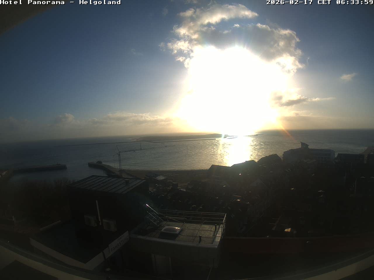 Archiv Foto Webcam Helgoland: Hotel Panorama