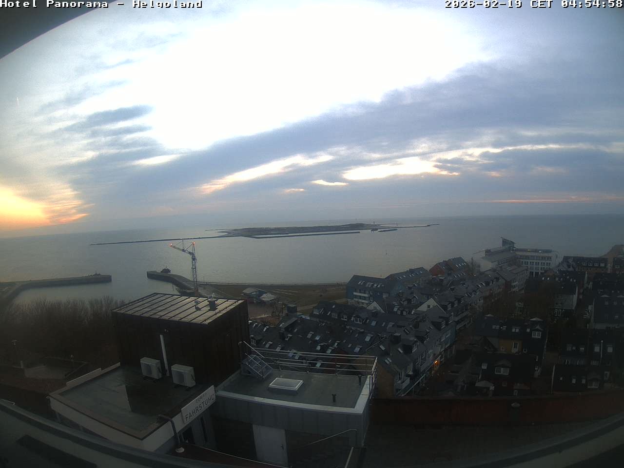 Archiv Foto Webcam Helgoland: Hotel Panorama
