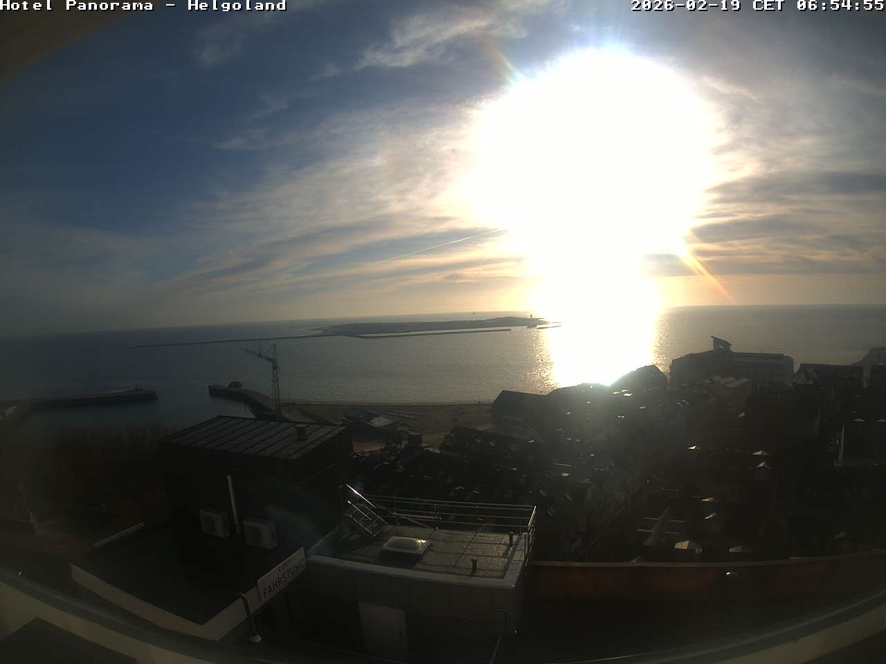 Archiv Foto Webcam Helgoland: Hotel Panorama