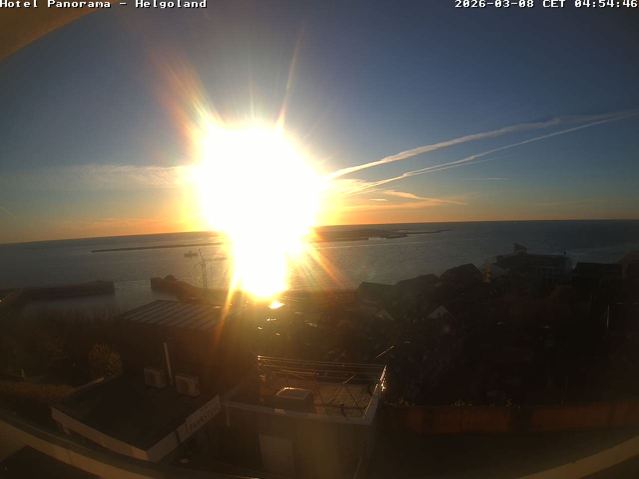 Archiv Foto Webcam Helgoland: Hotel Panorama