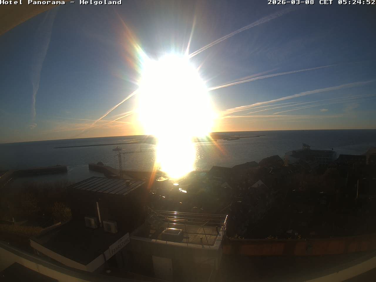 Archiv Foto Webcam Helgoland: Hotel Panorama