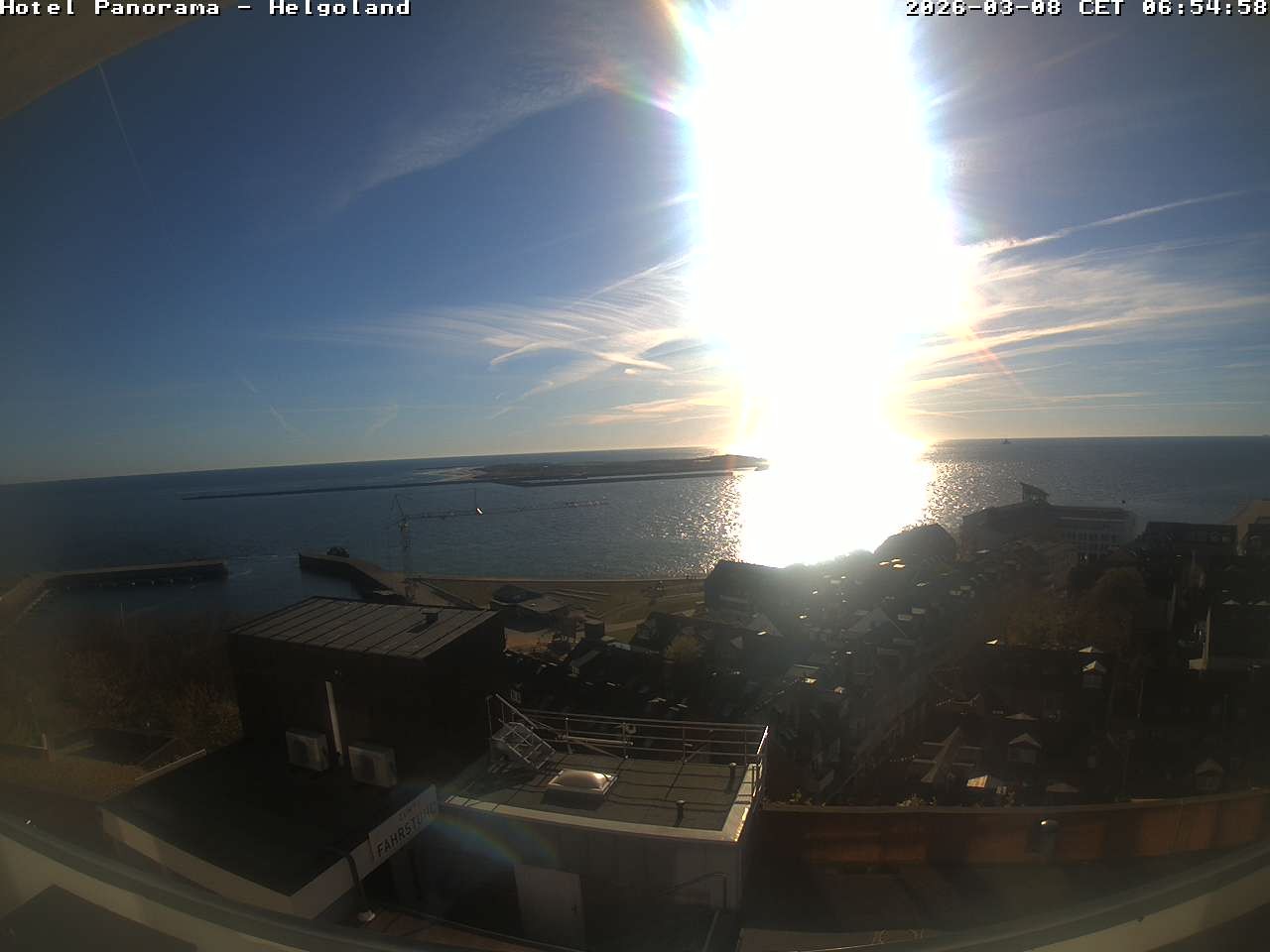 Archiv Foto Webcam Helgoland: Hotel Panorama