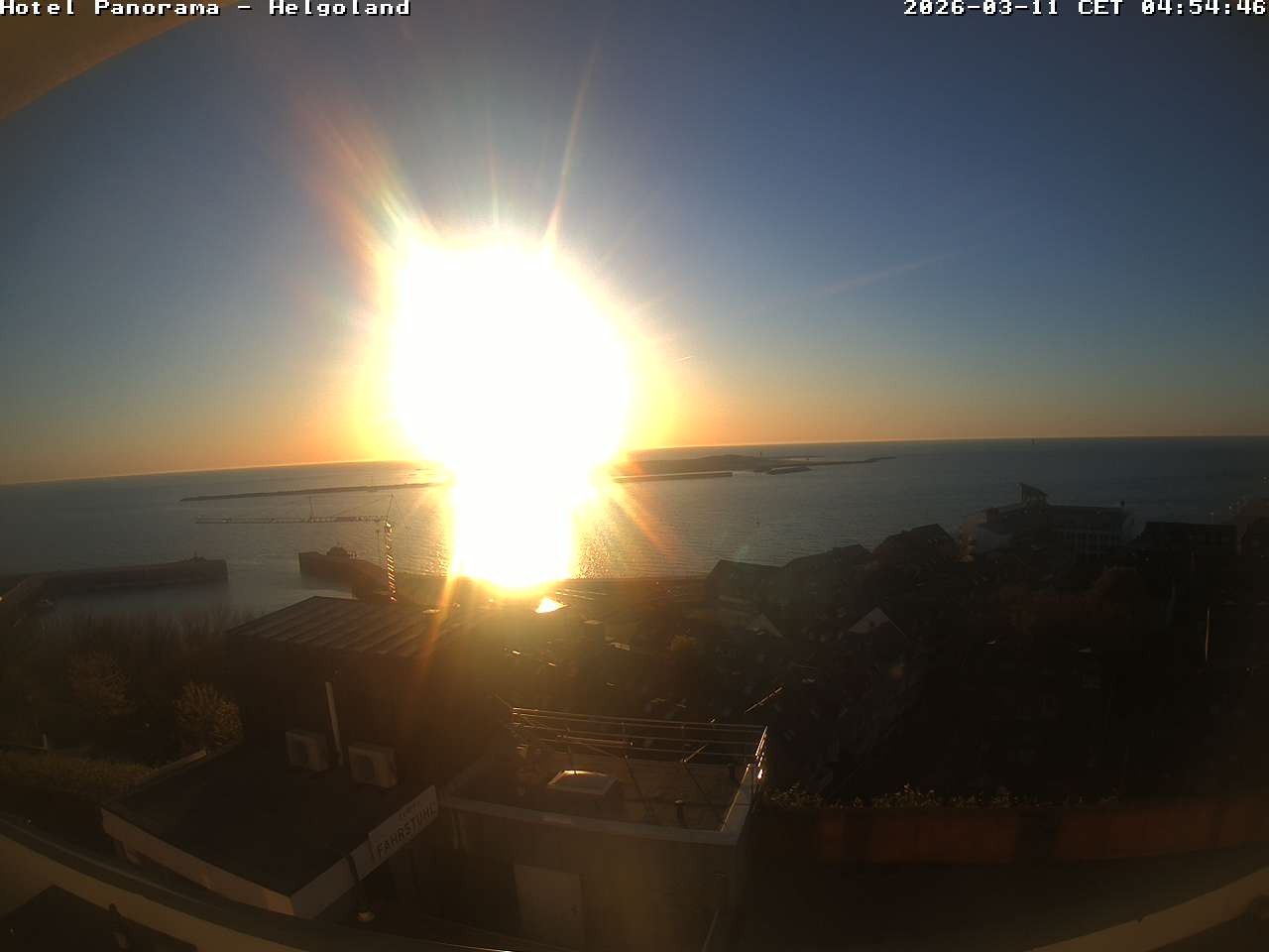 Archiv Foto Webcam Helgoland: Hotel Panorama