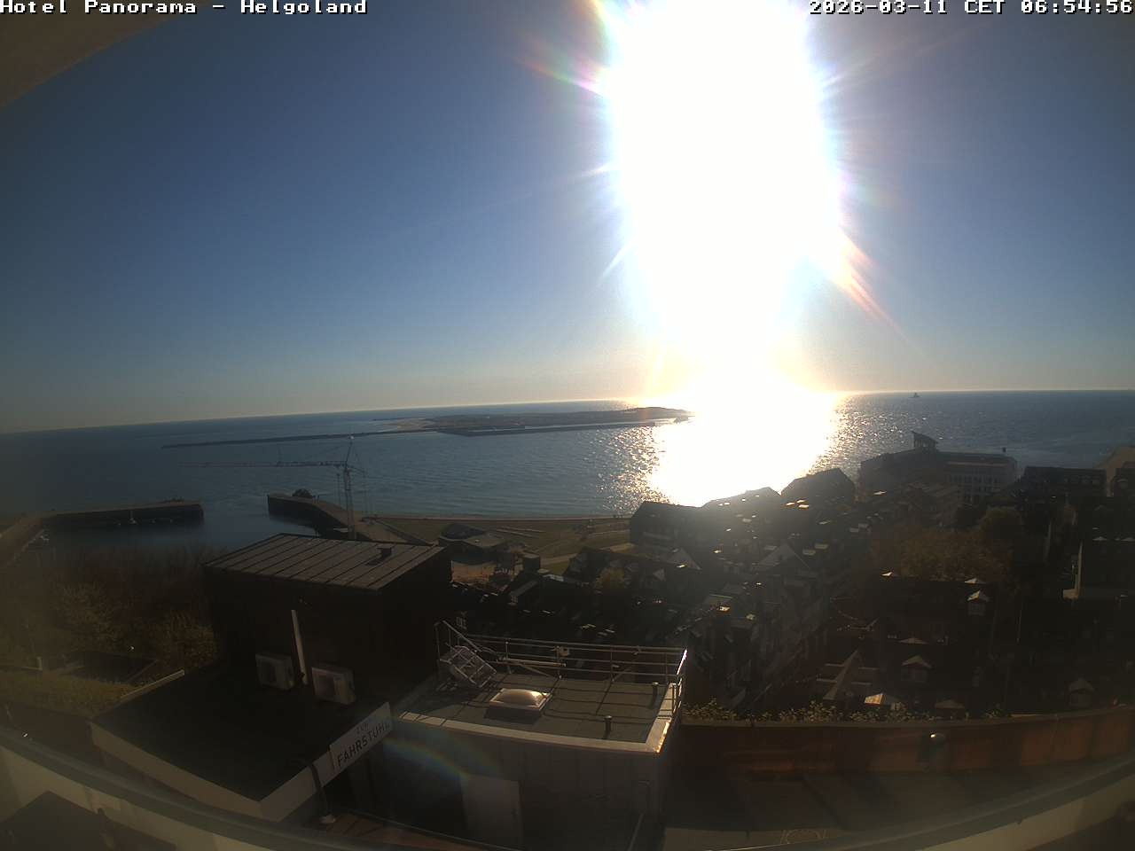Archiv Foto Webcam Helgoland: Hotel Panorama
