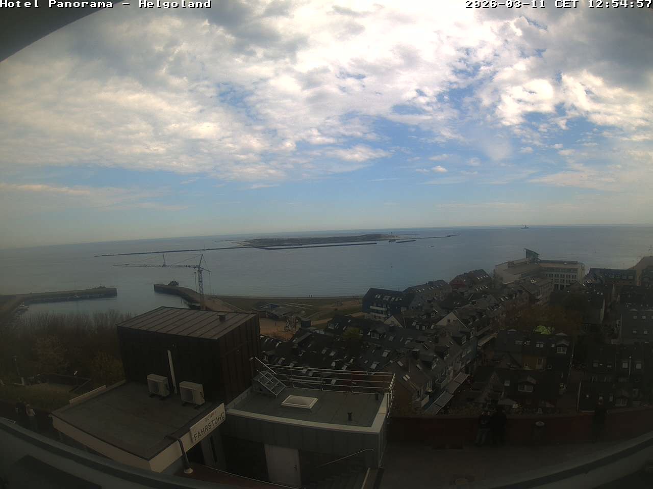 Archiv Foto Webcam Helgoland: Hotel Panorama