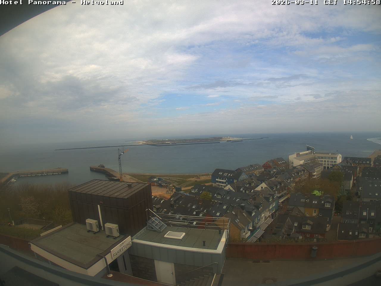 Archiv Foto Webcam Helgoland: Hotel Panorama