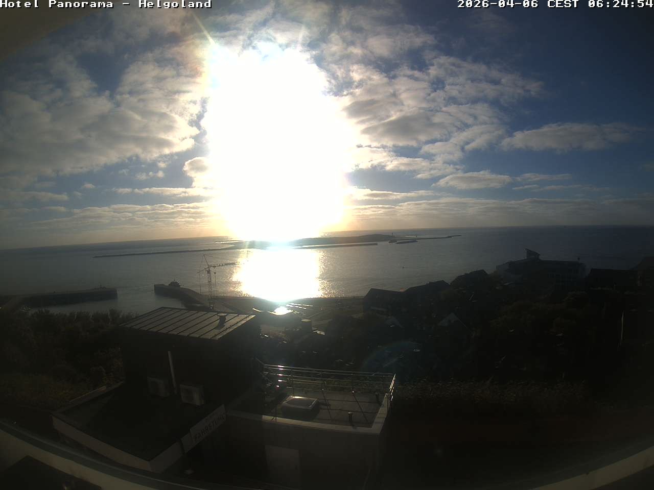 Archiv Foto Webcam Helgoland: Hotel Panorama