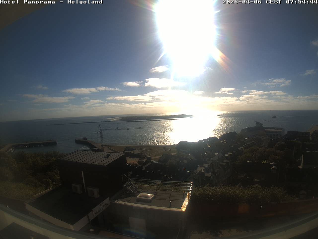 Archiv Foto Webcam Helgoland: Hotel Panorama
