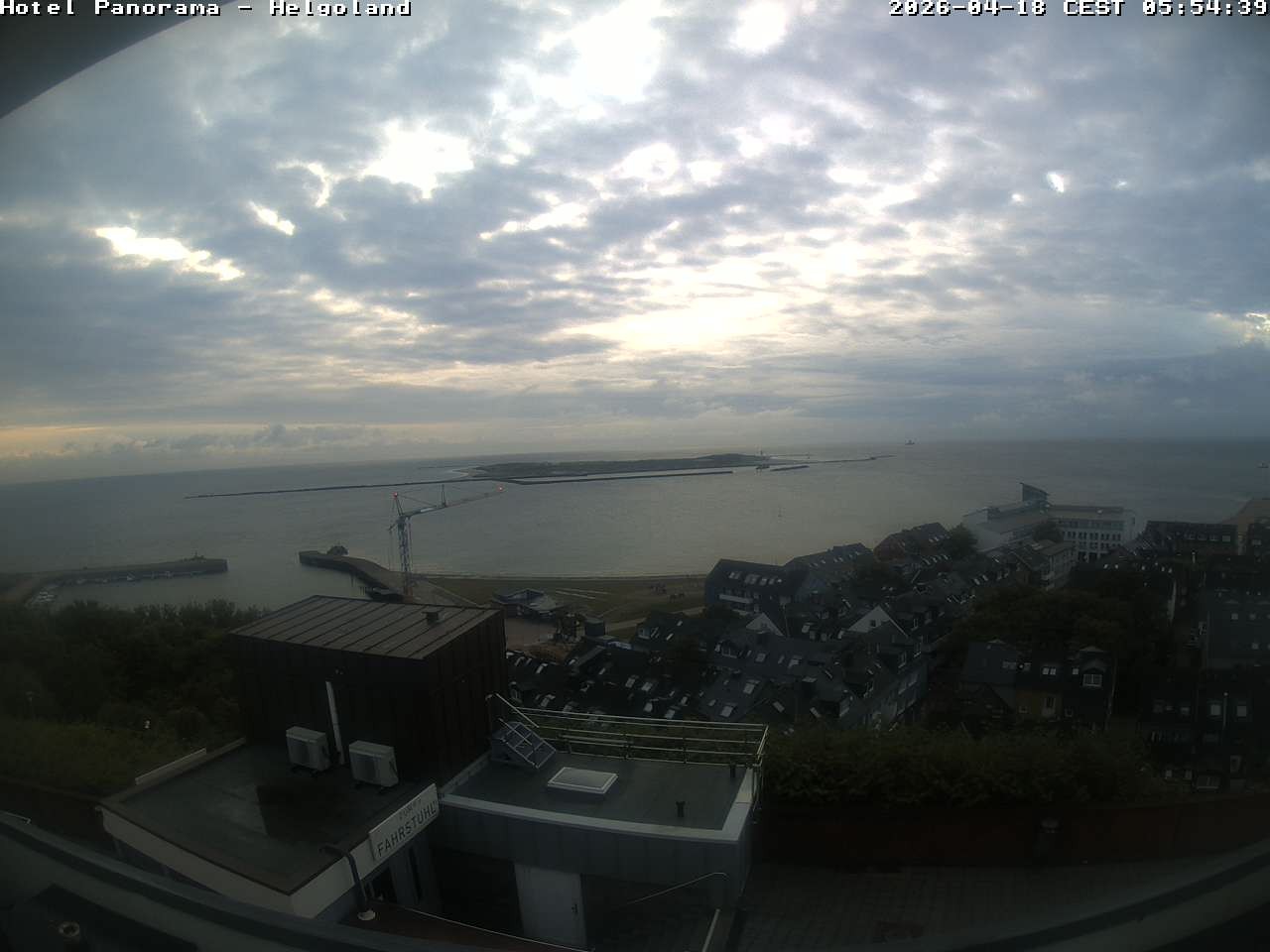 Archiv Foto Webcam Helgoland: Hotel Panorama