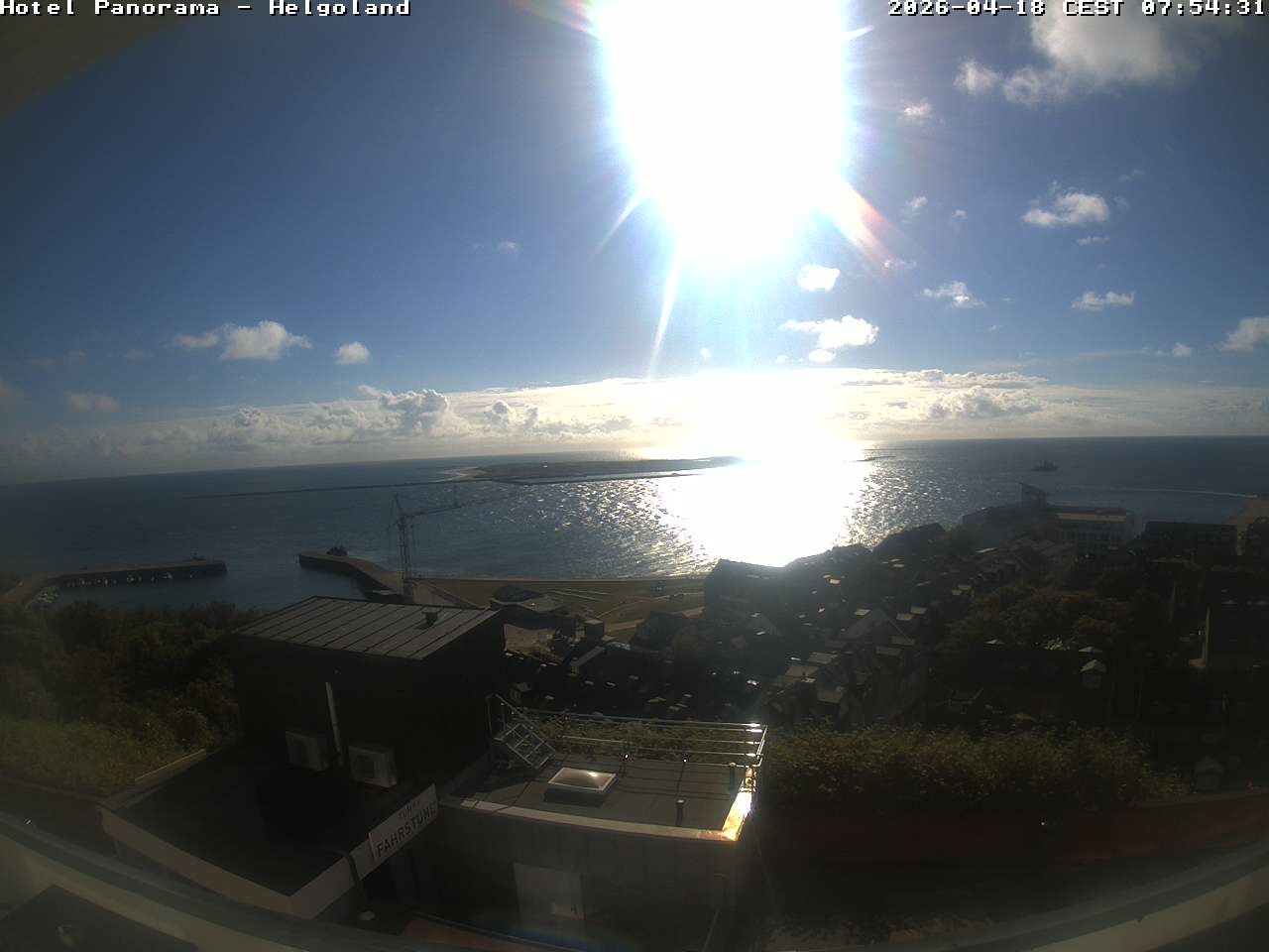 Archiv Foto Webcam Helgoland: Hotel Panorama