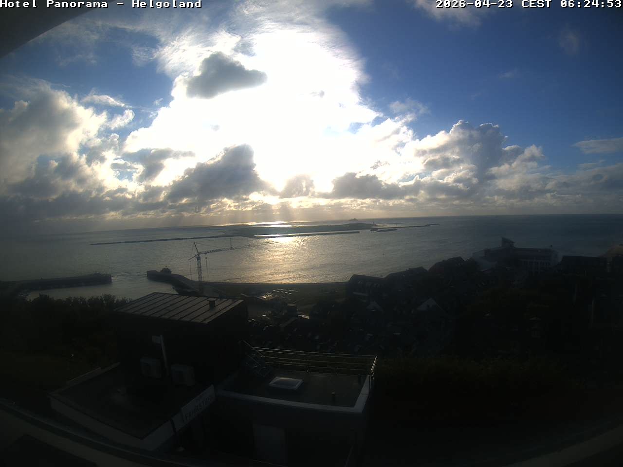 Archiv Foto Webcam Helgoland: Hotel Panorama