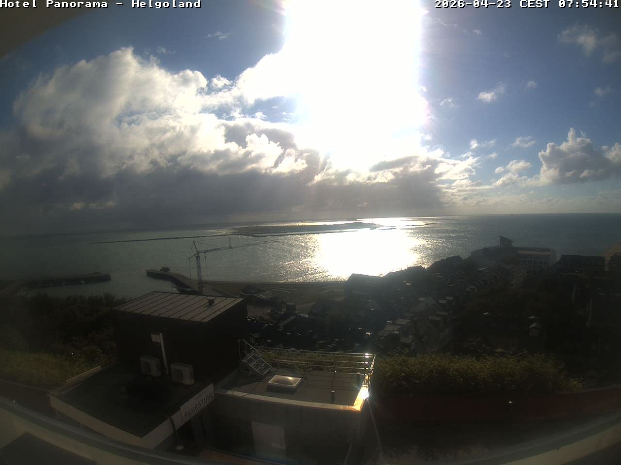 Archiv Foto Webcam Helgoland: Hotel Panorama