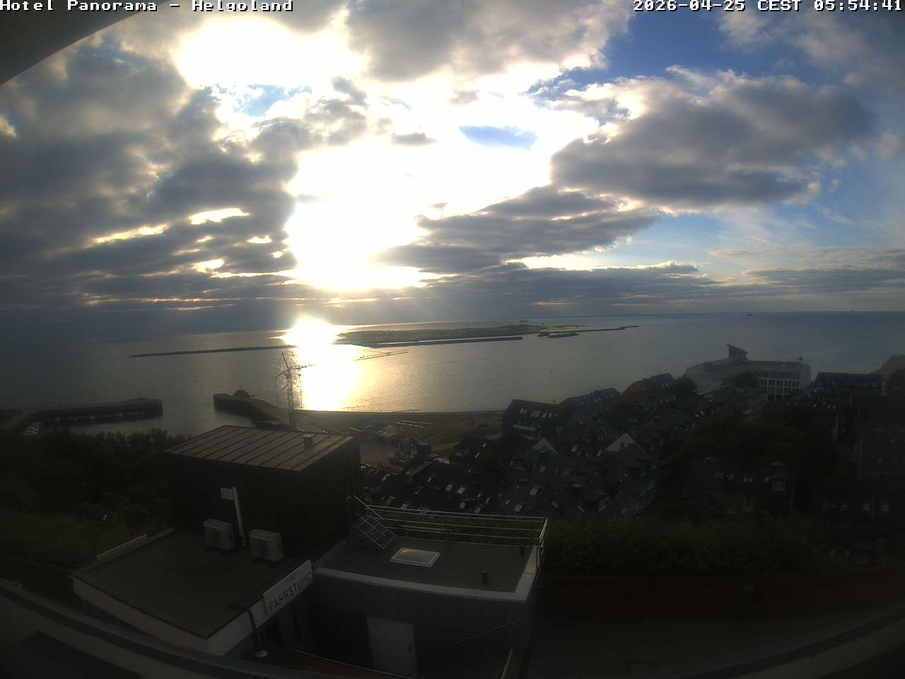 Archiv Foto Webcam Helgoland: Hotel Panorama