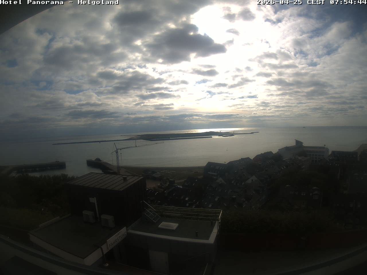 Archiv Foto Webcam Helgoland: Hotel Panorama