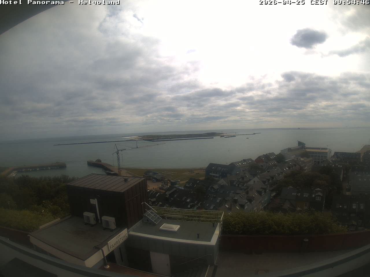 Archiv Foto Webcam Helgoland: Hotel Panorama