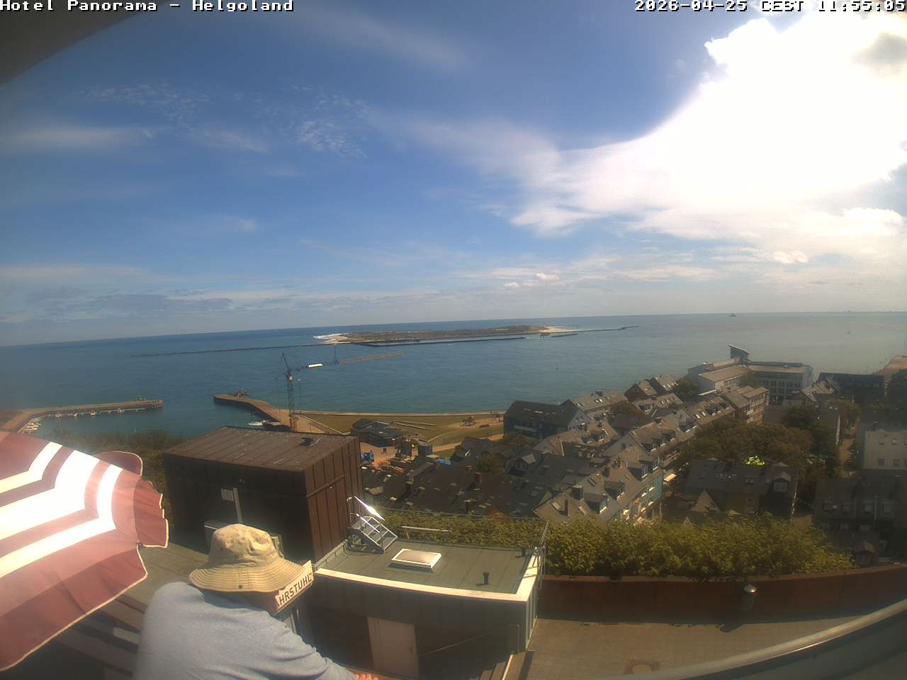 Archiv Foto Webcam Helgoland: Hotel Panorama