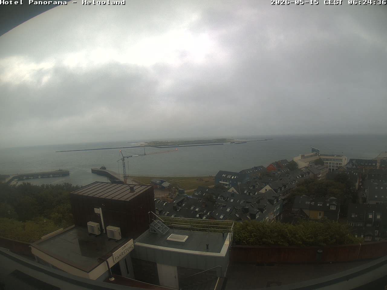 Archiv Foto Webcam Helgoland: Hotel Panorama