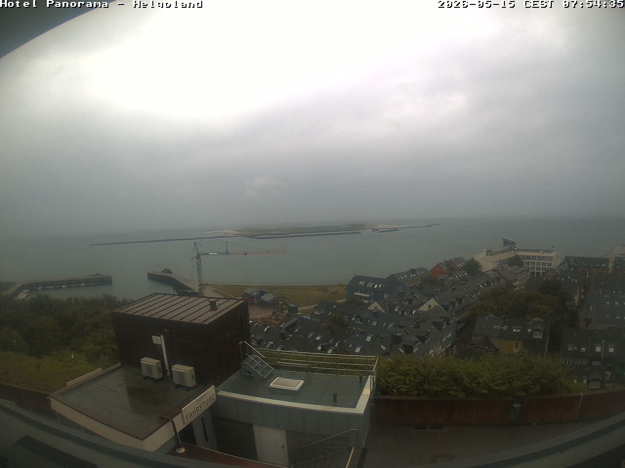 Archiv Foto Webcam Helgoland: Hotel Panorama