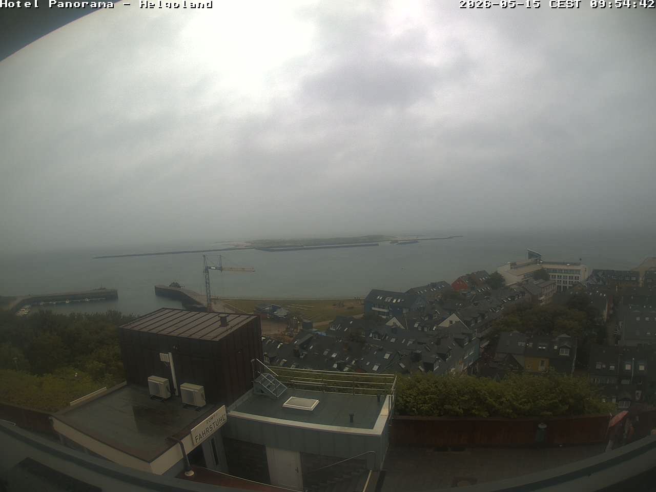 Archiv Foto Webcam Helgoland: Hotel Panorama
