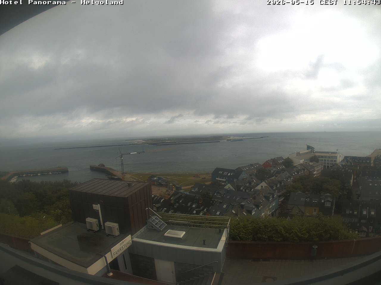 Archiv Foto Webcam Helgoland: Hotel Panorama