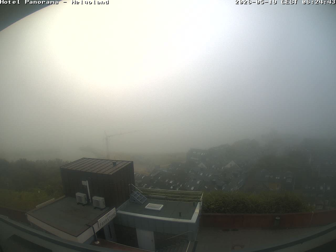Archiv Foto Webcam Helgoland: Hotel Panorama