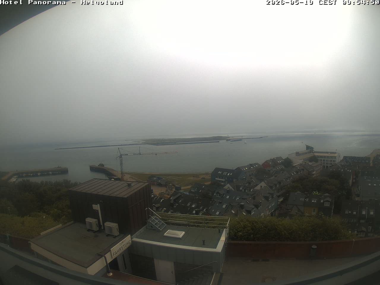 Archiv Foto Webcam Helgoland: Hotel Panorama